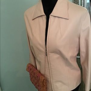 Nicola Benti lambskin leather jacket